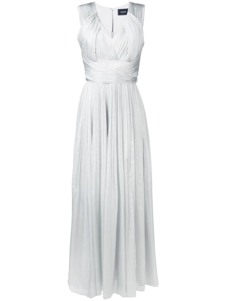 Irina Schrotter Long Empire-line Dress - Grey