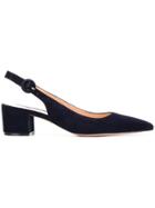 Gianvito Rossi Sling Back Pumps - Blue
