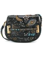 Valentino 'my Rockstud' Rounded Shoulder Bag, Women's, Black