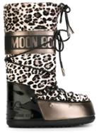 Moon Boot Jimmy Choo X Moon Boot 'mb Classic Lea' Leopard Print Boots