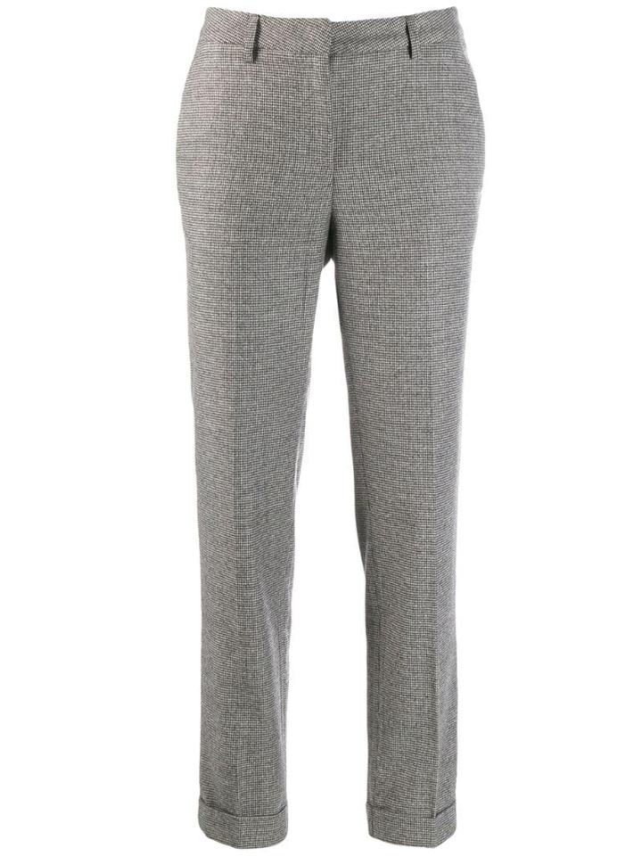 Fabiana Filippi Houndstooth Trousers - Grey