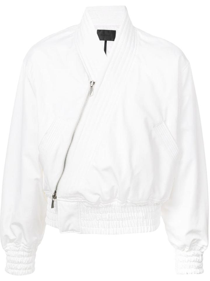 D.gnak Cropped Jacket - White