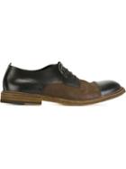 Pantanetti Panelled Derby Shoes