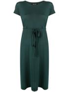 Roberto Collina Tie Waist Dress - Green