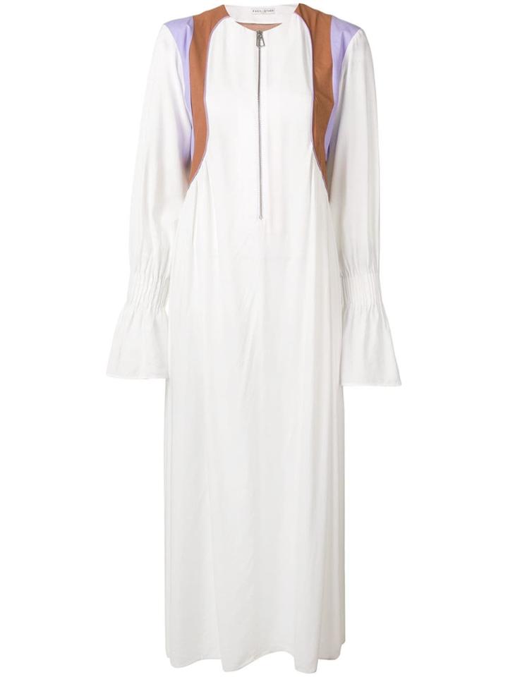 Each X Other Colour Block Tunic Dress - White