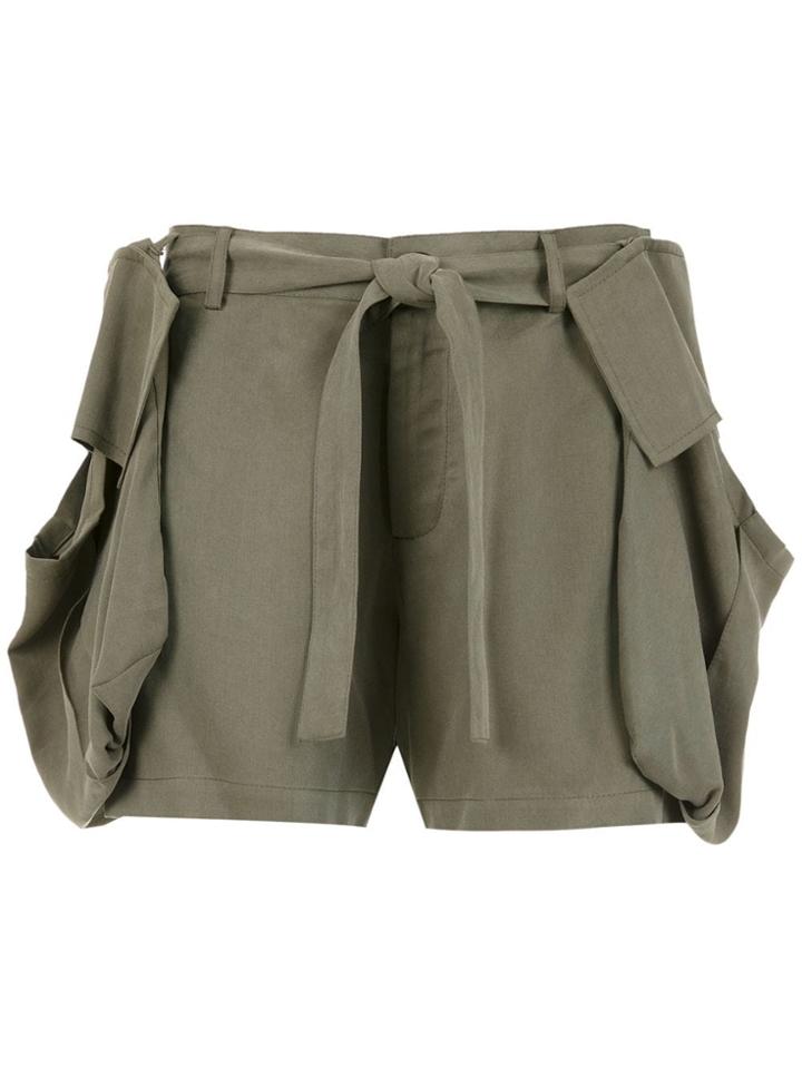 Uma Raquel Davidowicz Planta Shorts - Green