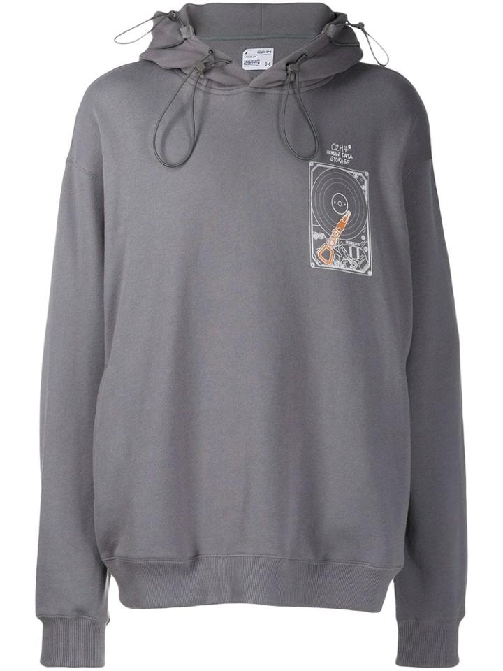C2h4 Human Data Storage Hoodie - Grey