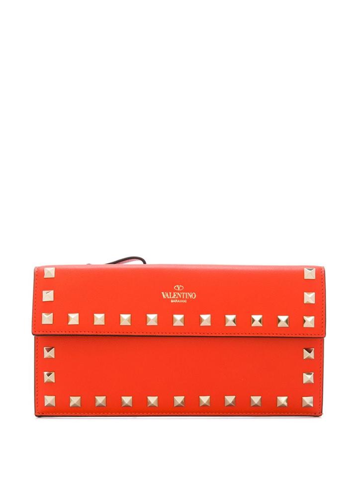 Valentino Valentino Garavani Rockstud Wallet - Orange