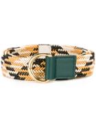 Sofie D'hoore Valor Belt, Women's, Yellow/orange, Cotton/leather