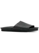 Peter Non Open-toe Slider Sandals - Black