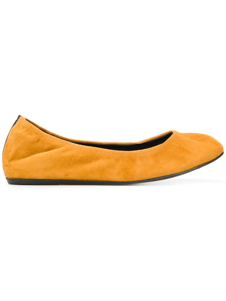 Lanvin Ballerina Flats - Yellow & Orange
