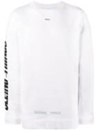 Off-white - 'seeing Things' Printed Sweatshirt - Men - Cotton/spandex/elastane - S, White, Cotton/spandex/elastane