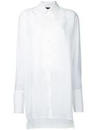 Yang Li Wide Cuff Shirt - White