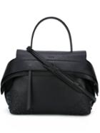 Tod's 'wave' Tote, Women's, Black