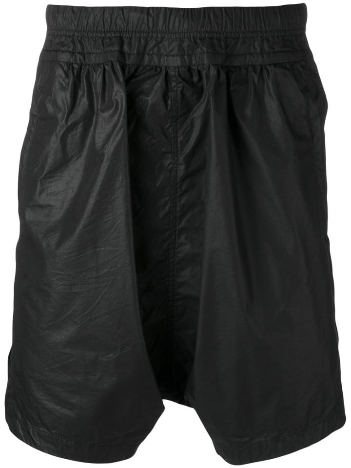 Julius Elasticated Waist Shorts, Men's, Size: 2, Black, Cotton/nylon