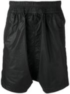 Julius Elasticated Waist Shorts, Men's, Size: 2, Black, Cotton/nylon