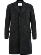 Matthew Miller Sanderm Single Breasted Coat - Black