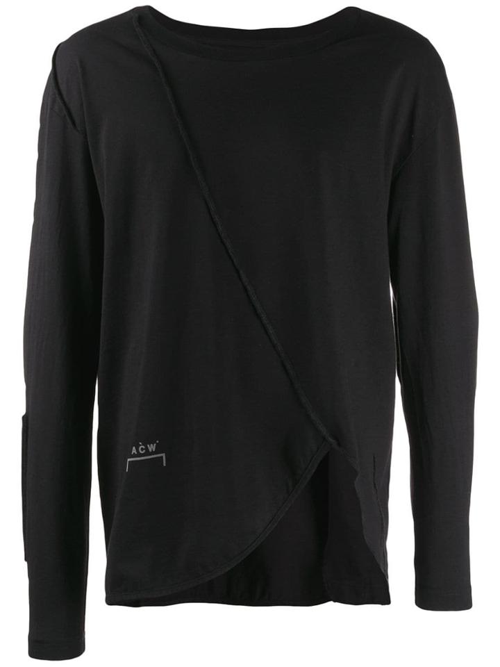 A-cold-wall* Asymmetric Top - Black