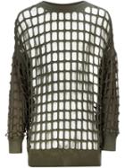 Mihara Yasuhiro Waffle Layered Sweatshirt