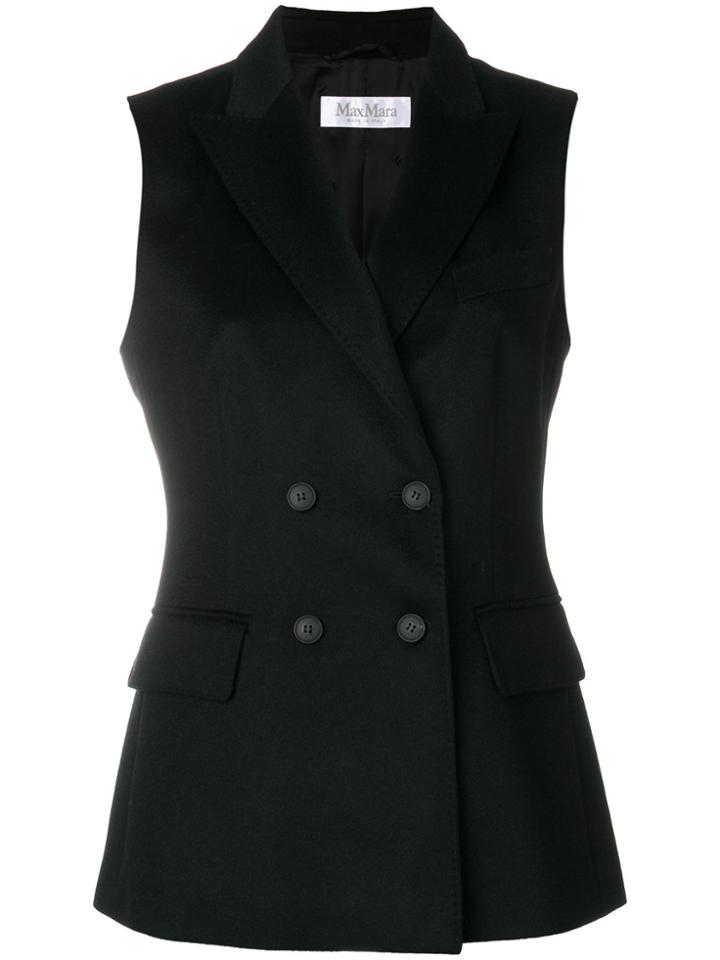 Max Mara Lora Waistcoat - Black