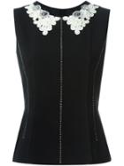 Marc Jacobs Embellished Neck Top