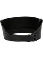 Ann Demeulemeester Zipped Belt, Women's, Size: M, Black, Leather
