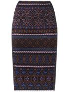 Knitted Skirt - Women - Acrylic/polyamide/polyester/viscose - M, Black, Acrylic/polyamide/polyester/viscose, Cecilia Prado
