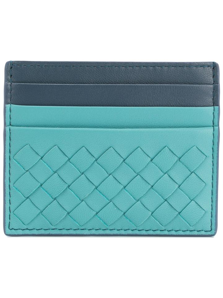 Bottega Veneta Intrecciato Card Holder - Green