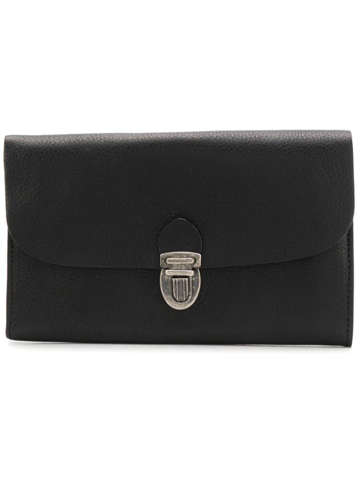 Ann Demeulemeester Cimone Foldover Wallet - Black