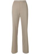 The Gigi Straight-leg Trousers - Nude & Neutrals