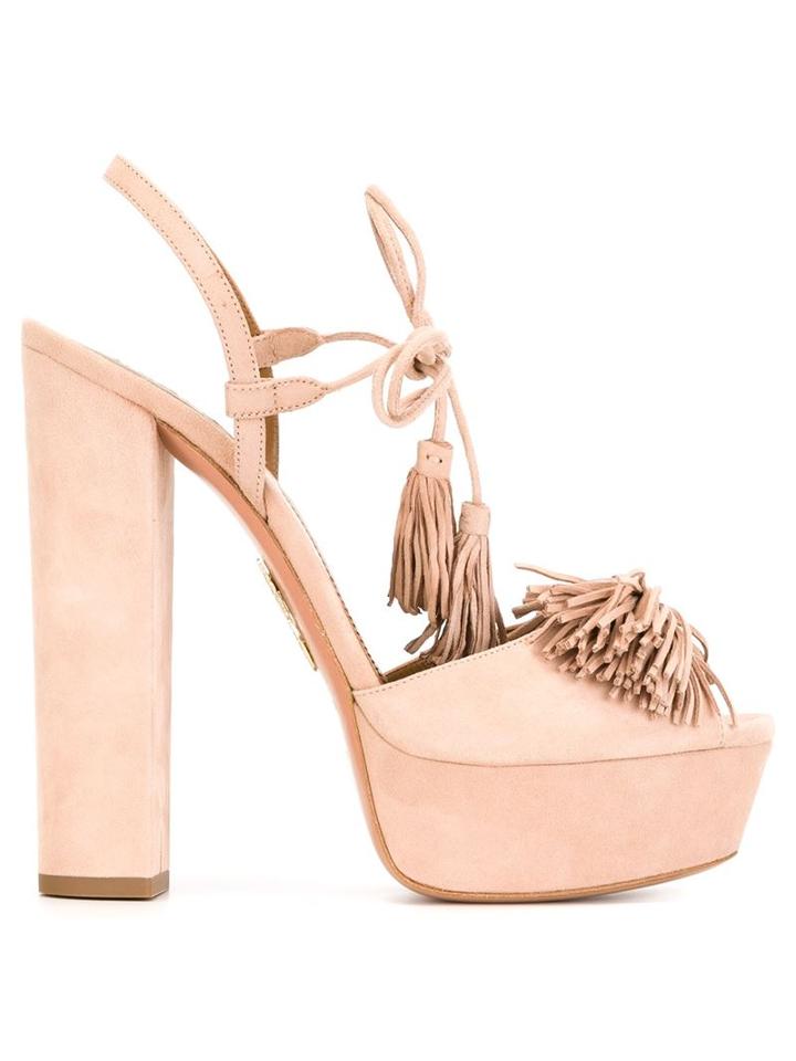 Aquazzura 'wild One Plateau 140' Platform Sandals