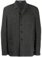 Massimo Alba Button Shirt Jacket - Grey
