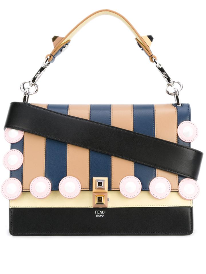 Fendi Geo Panel Tote - Multicolour