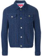 Coohem Denim Tweed Jacket, Men's, Size: 50, Blue, Cotton/nylon/polyester