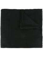 Liska Knitted Scarf, Women's, Black, Silk/cashmere