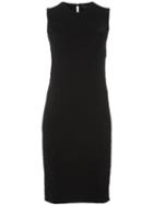 Versace Sleeveless Lace Dress, Women's, Size: 40, Black, Viscose/polyester/shell/spandex/elastane