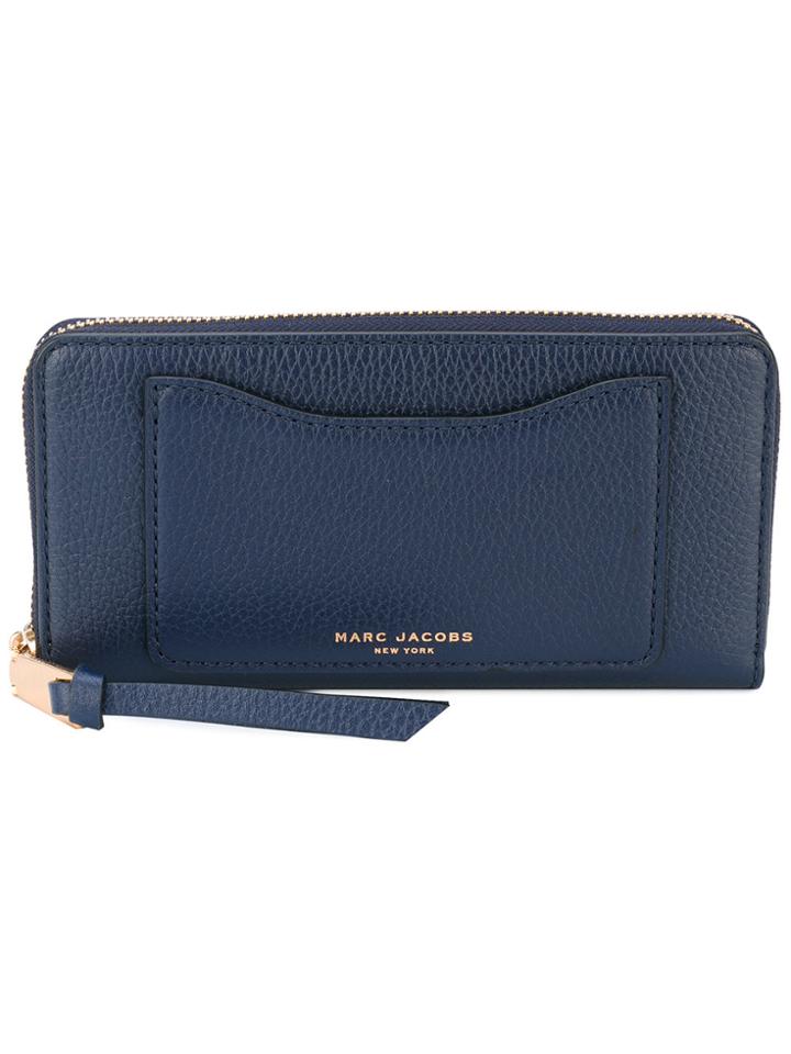 Marc Jacobs Monogram Wallet - Blue