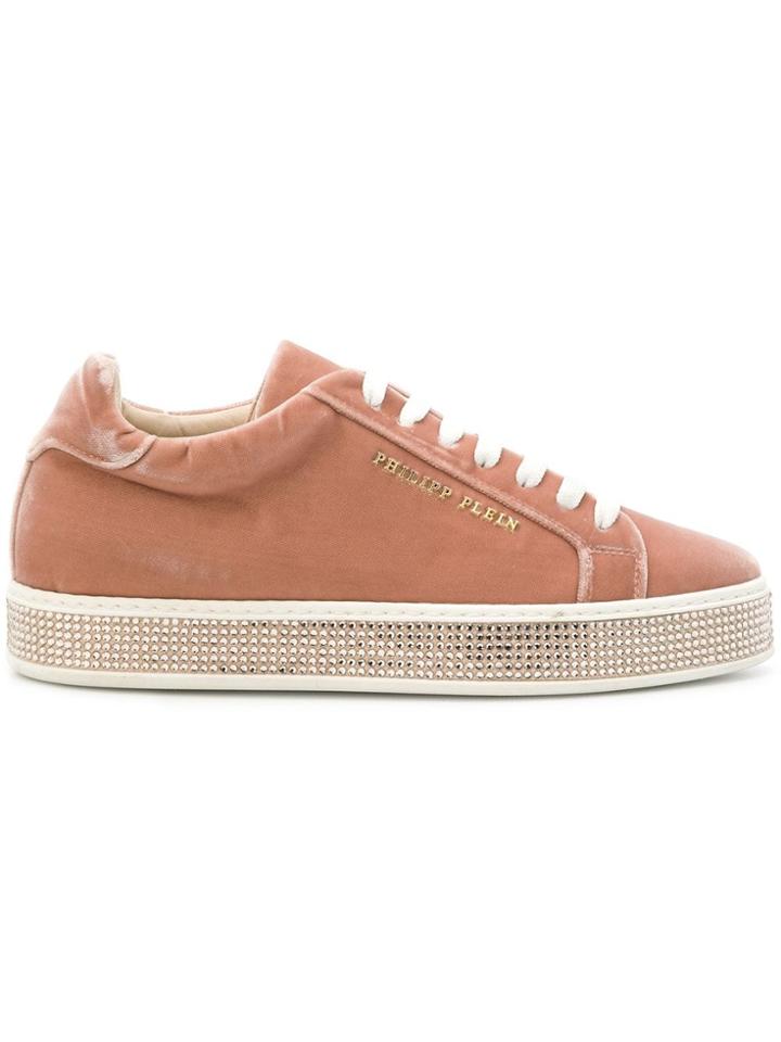 Philipp Plein Hotfix Sneakers - Pink