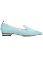 Nicholas Kirkwood Pointed Loafers - Blue