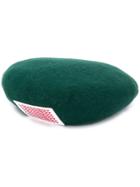 Charles Jeffrey Loverboy Logo Beret Hat - Green
