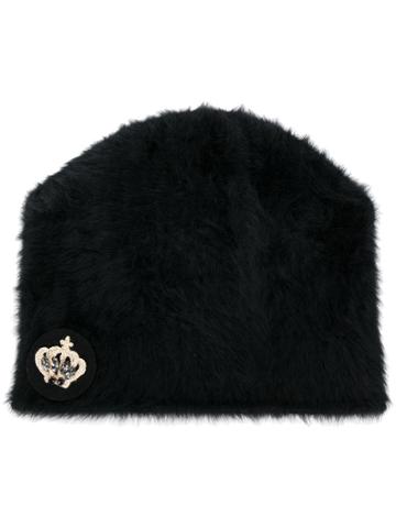 Le Chapeau Le Chapeau 3804 Black Gold Leather/fur/exotic
