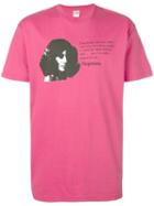 Supreme Mean Print T-shirt - Pink