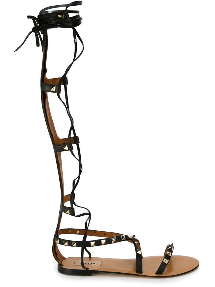 Valentino Garavani 'rockstud' Gladiator Sandals