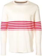Paul Smith Stripe Detail T-shirt - Nude & Neutrals