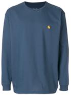Carhartt Embroidered Logo Sweatshirt - Blue