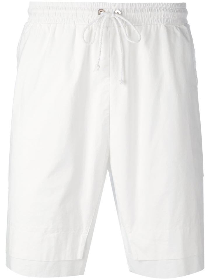 Lost & Found Rooms - Layered Shorts - Men - Cotton/spandex/elastane - S, White, Cotton/spandex/elastane