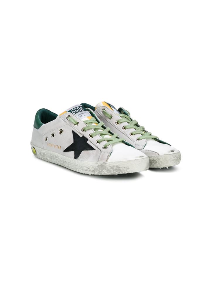 Golden Goose Deluxe Brand Kids Superstar Sneakers - Grey