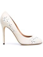 Alexa Wagner Floral Detail Pumps