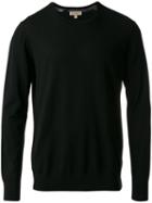 Burberry Crew Neck Jumper, Men's, Size: Xl, Black, Cashmere