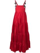 La Doublej Bouncy Maxi Dress - Red